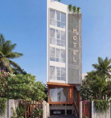 THIẾT KẾ KHÁCH SẠN MINI 7 TẦNG TẠI PHƯỚC HẢI - BRVT (TP. HCM)