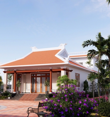 Thiết Kế Nhà Thờ Tổ Kết Hợp Nhà Ở Tại TX. Phú Mỹ