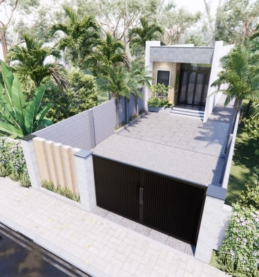 Xây Nhà Cấp 4 Trọn Gói Hiện Đại Tại Phú Mỹ