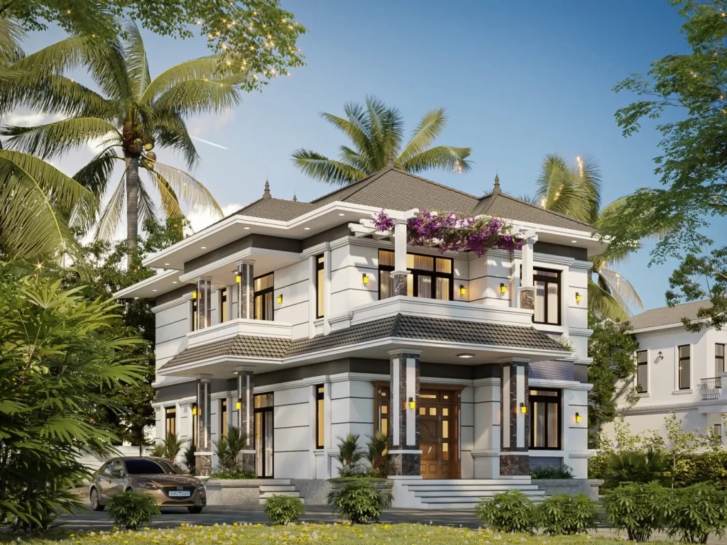 mẫu biệt thự đẹp tại Long Thành