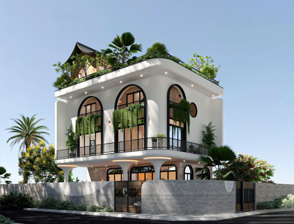 mẫu nhà phố đẹp tại Đồng Nai