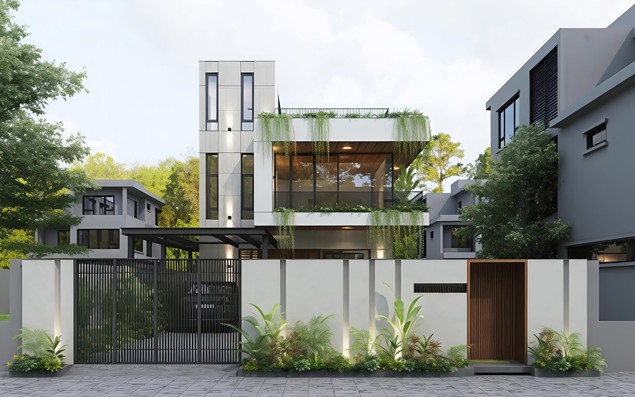 thi công xây dựng nhà phố tại long thành