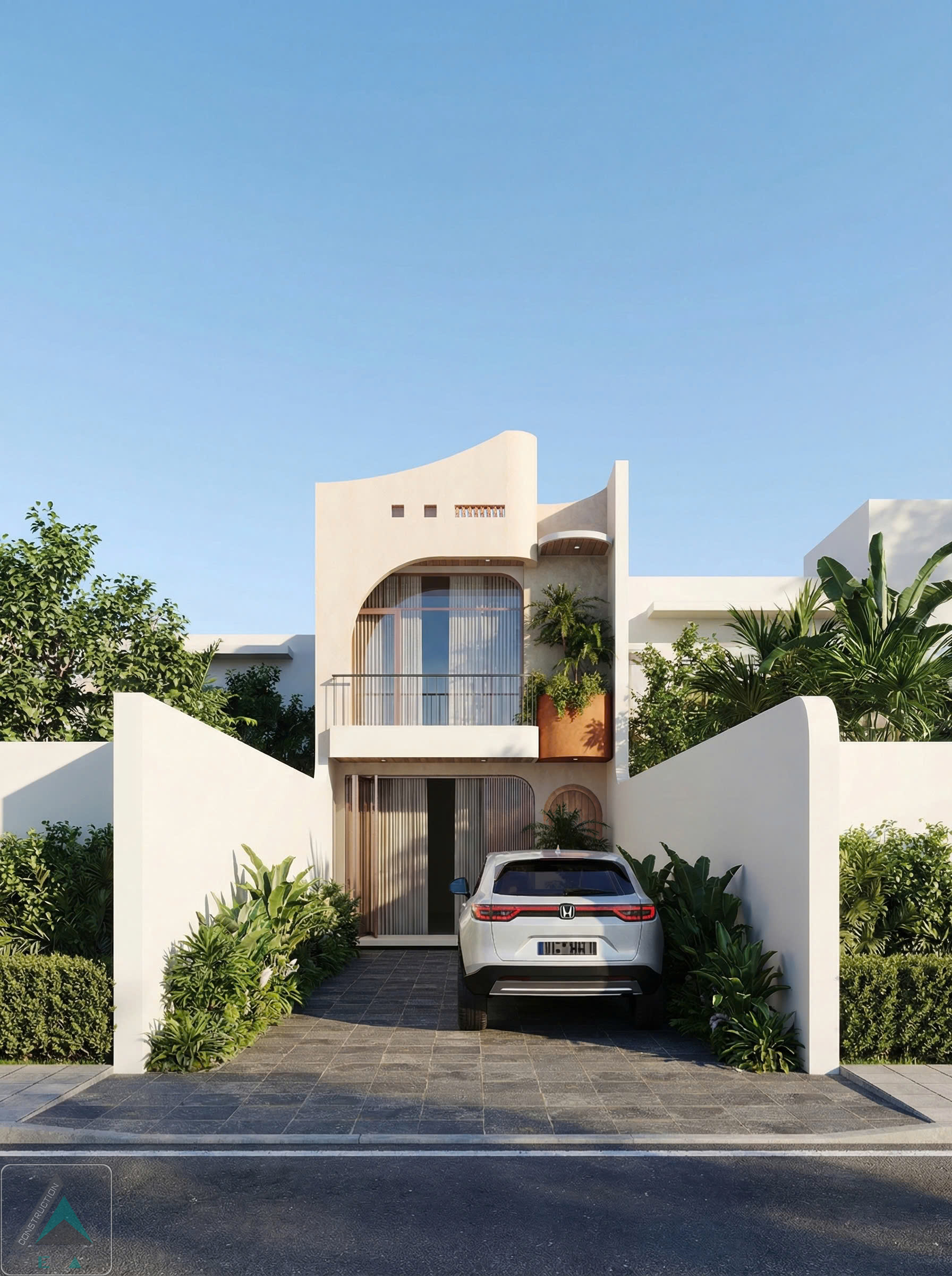 Thiết Kế Nhà Gác Lửng 5x12m Đẹp Tại Long Điền, BRVT