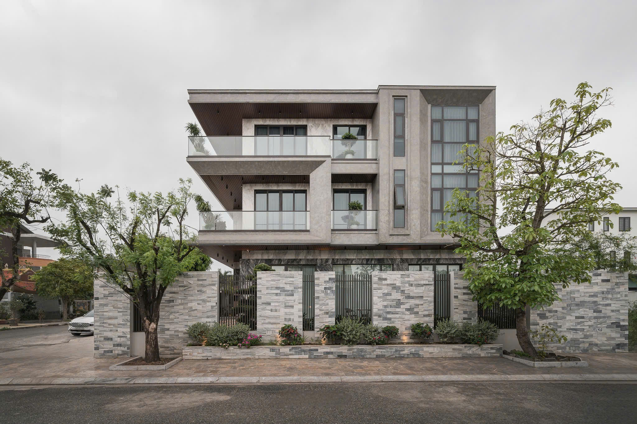 xây nhà đẹp tại cẩm mỹ