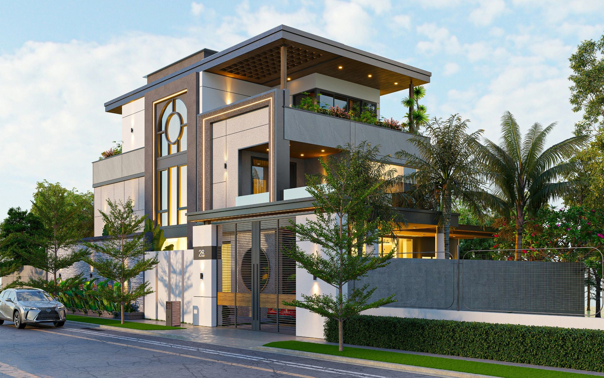 xây nhà đẹp tại châu đức