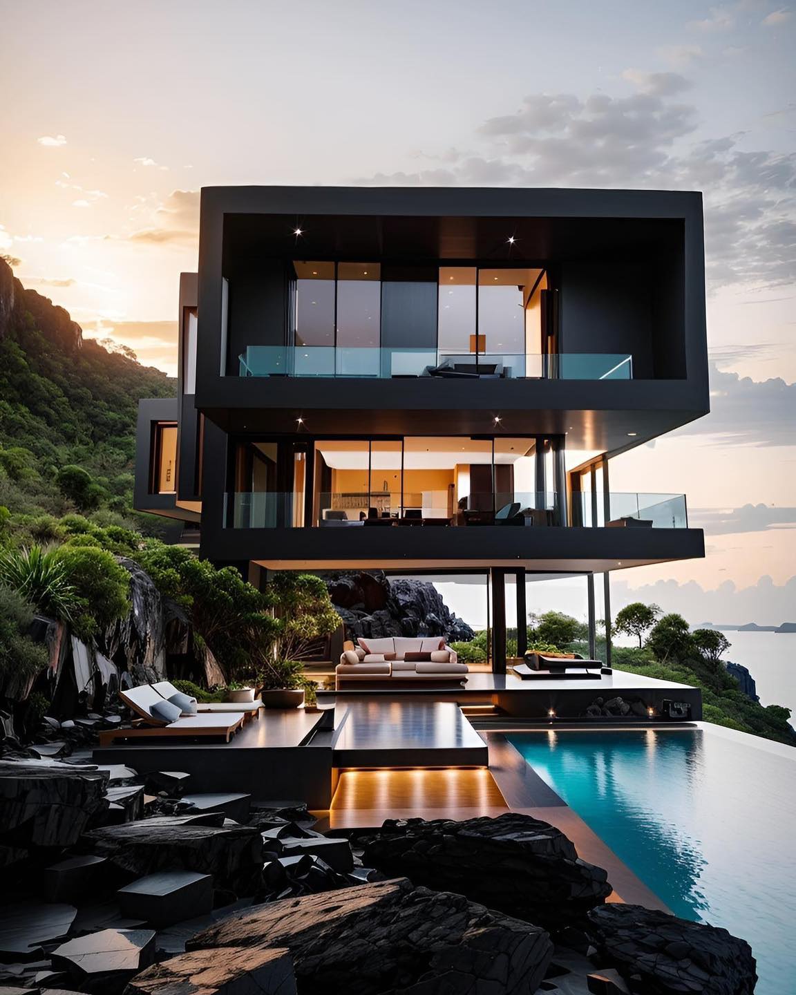 xây nhà đẹp tại châu đức