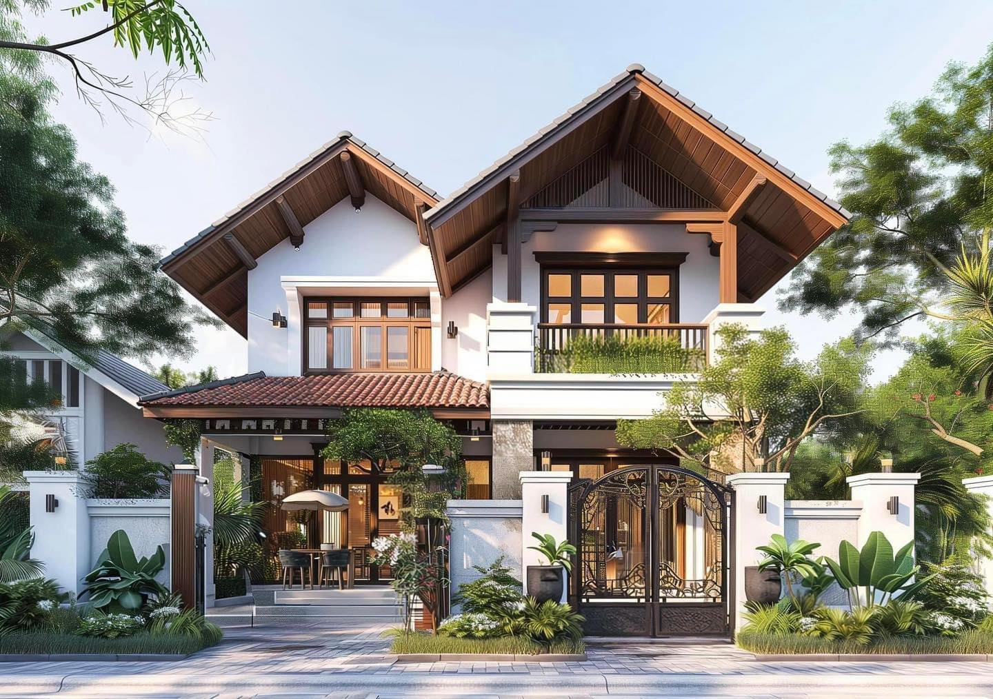 xây nhà đẹp tại châu đức