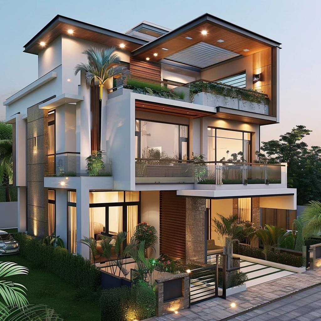 xây nhà đẹp tại long thành