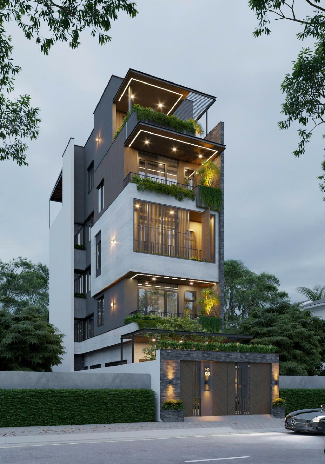 xây nhà đẹp tại phường phú mỹ