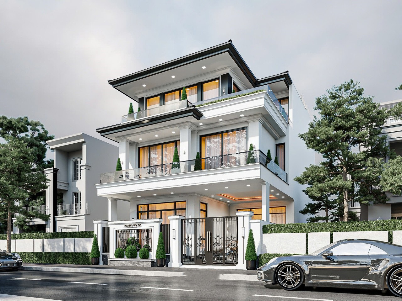 nhà thầu xây dựng tại Câm Mỹ