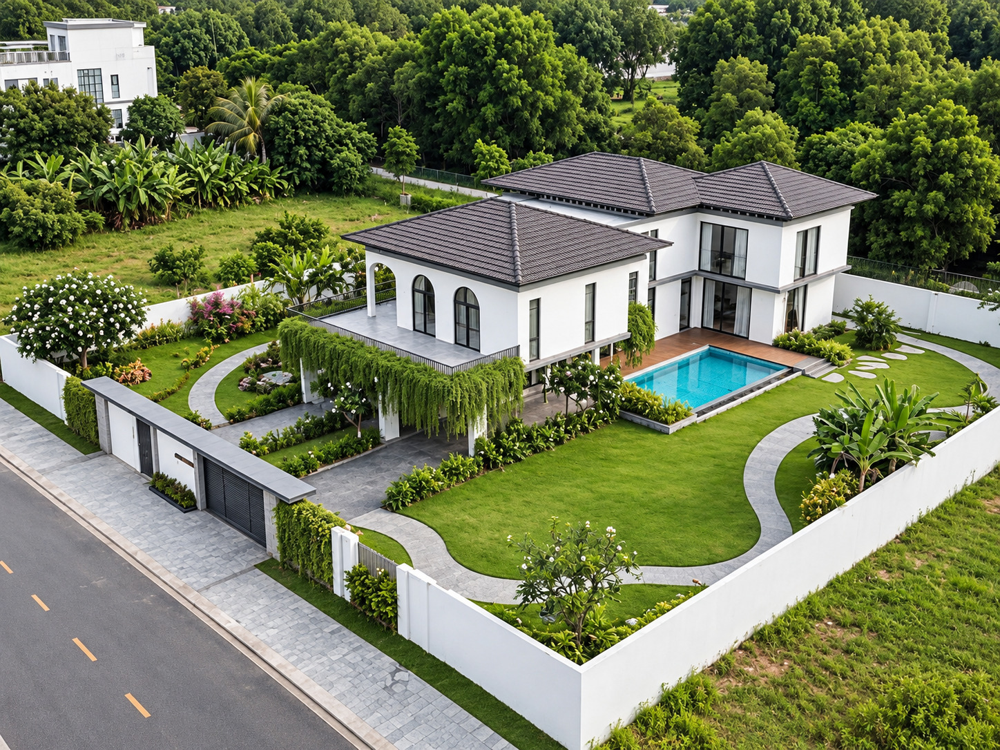 xây biệt thự đẹp BRVT