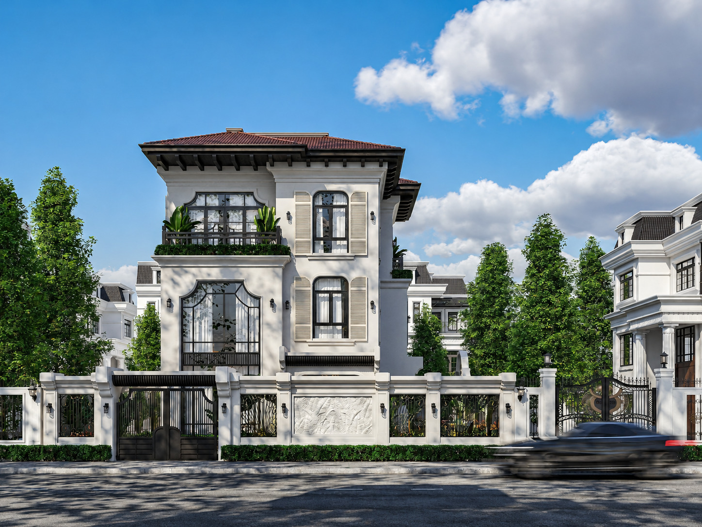 xây biệt thự đẹp BRVT