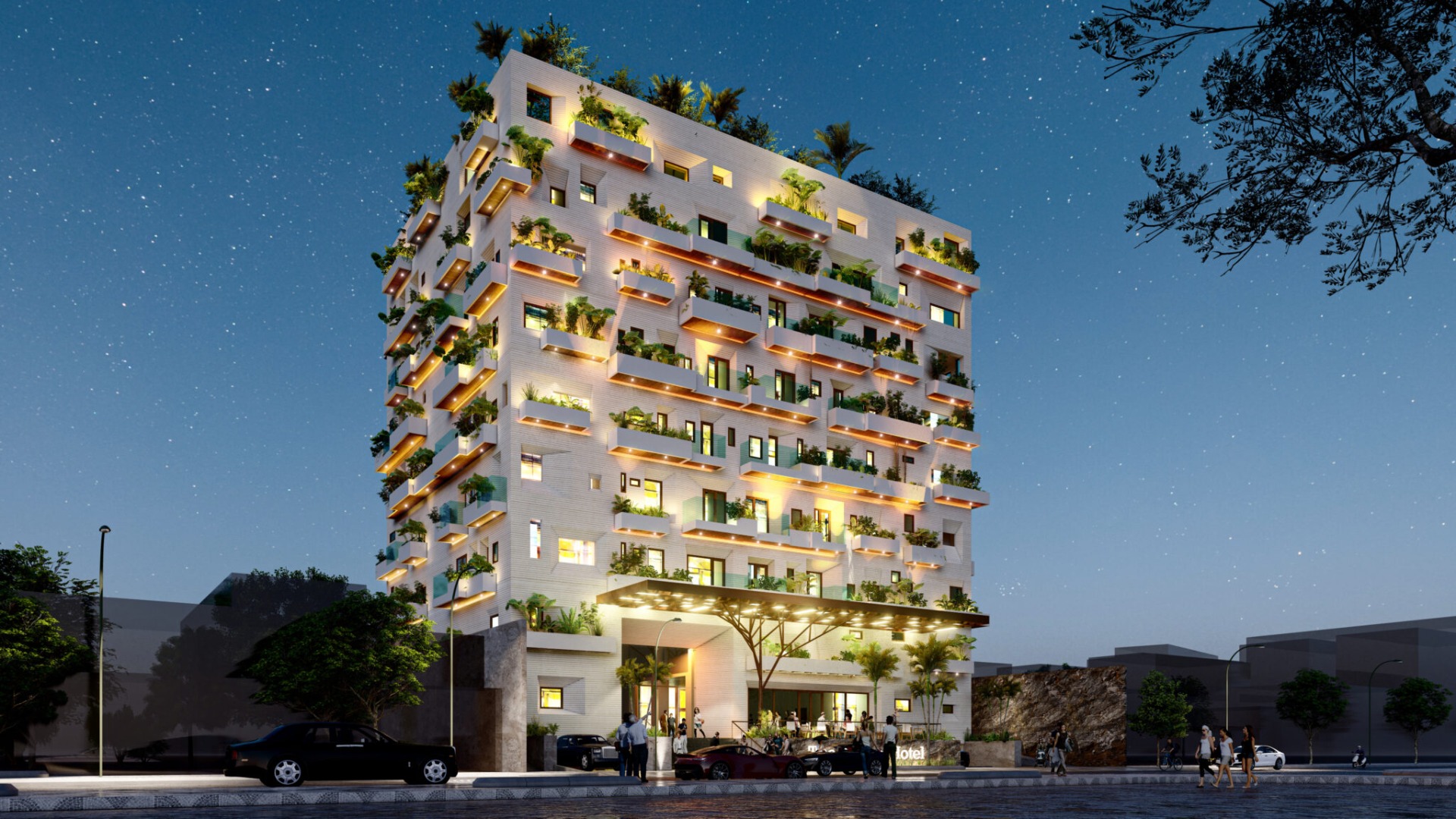 Thiết kế xây dựng khách sạn tại Long Hải