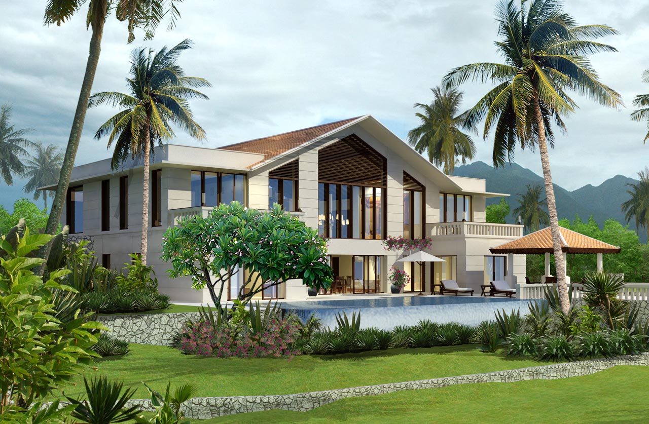 thiết kế xây dựng biệt thự nghỉ dưỡng tại Đồng Nai