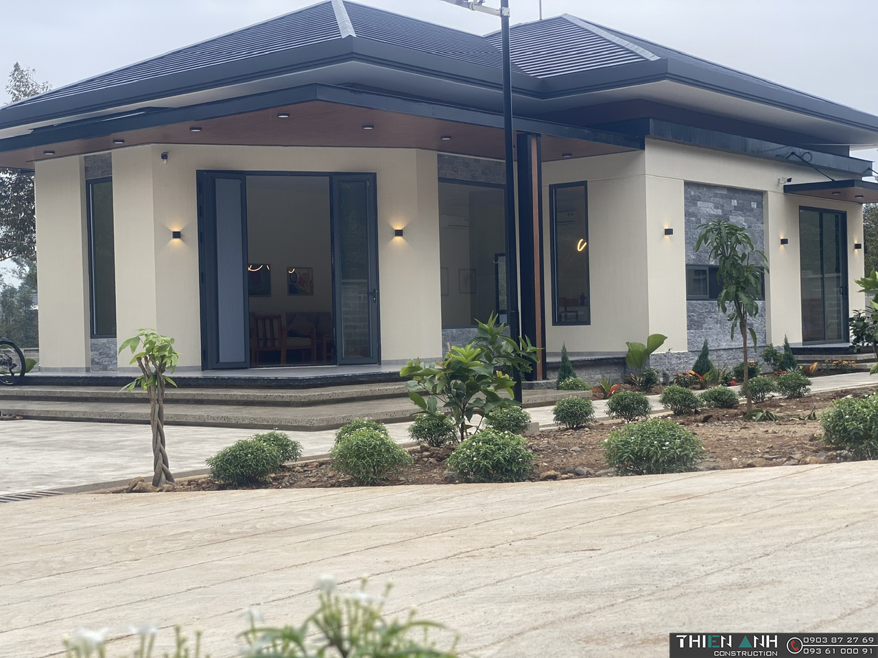 thiết kế xây dựng biệt thự nghỉ dưỡng tại Lâm Đồng